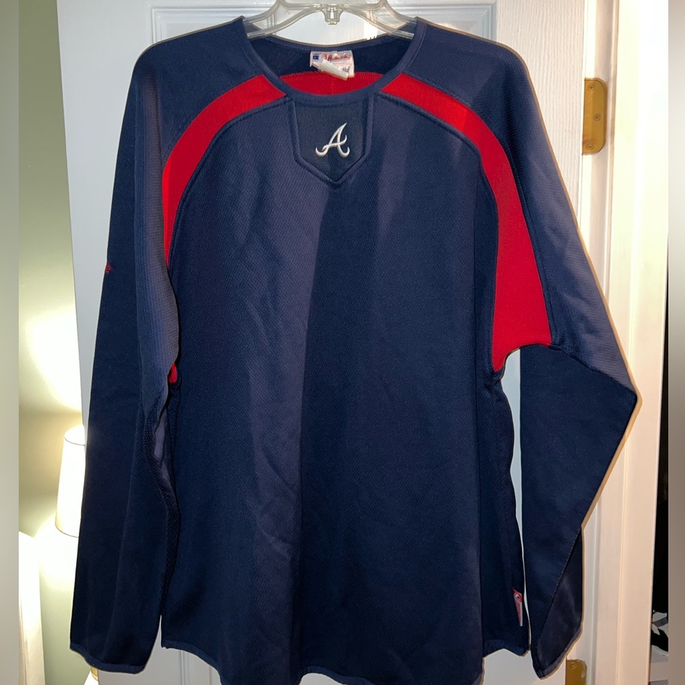 Atlanta Braves On Field Fleece Shirt